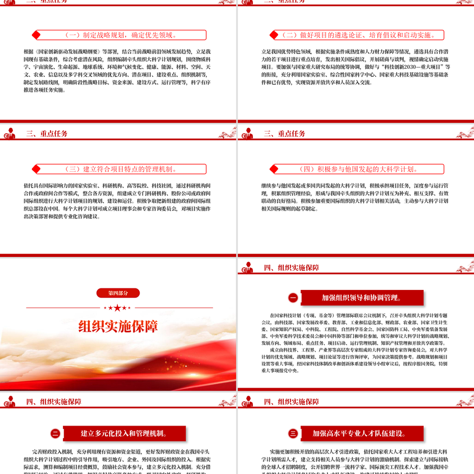 2024大科学党课ppt大科学计划和大科学工程包含讲稿党课ppt模板