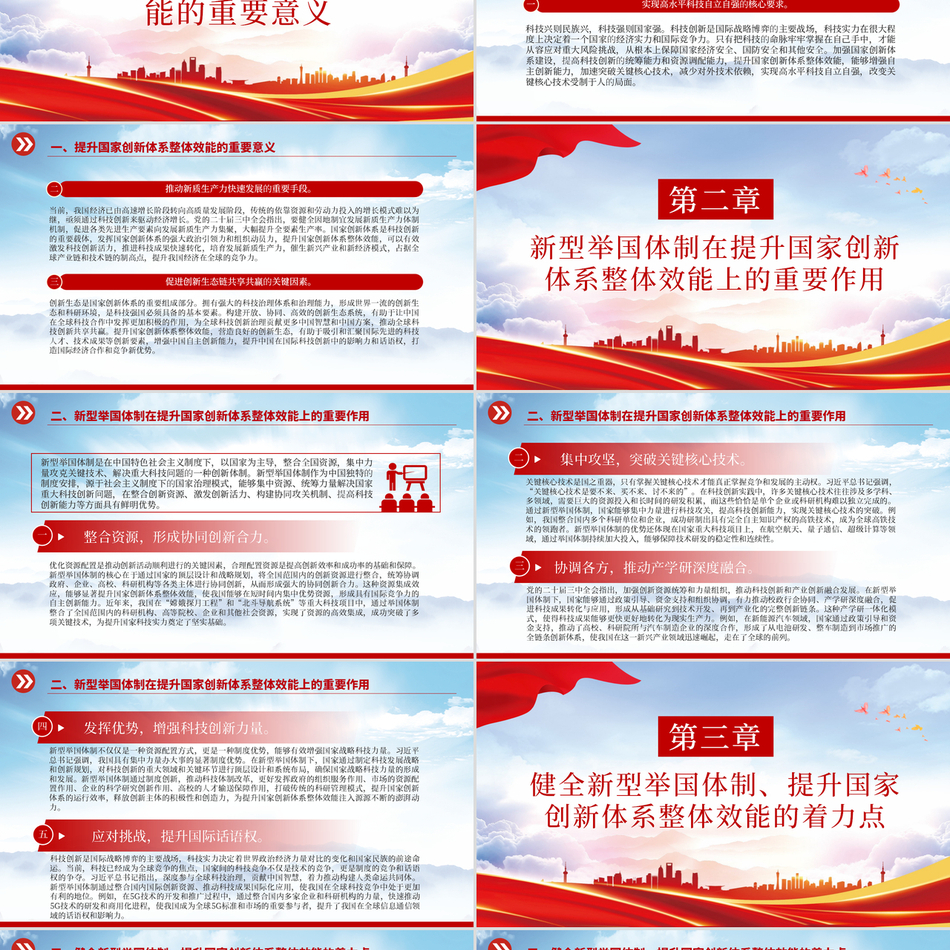 2024健全机制ppt模板健全新型举国体制提升国家创新体系整体效能