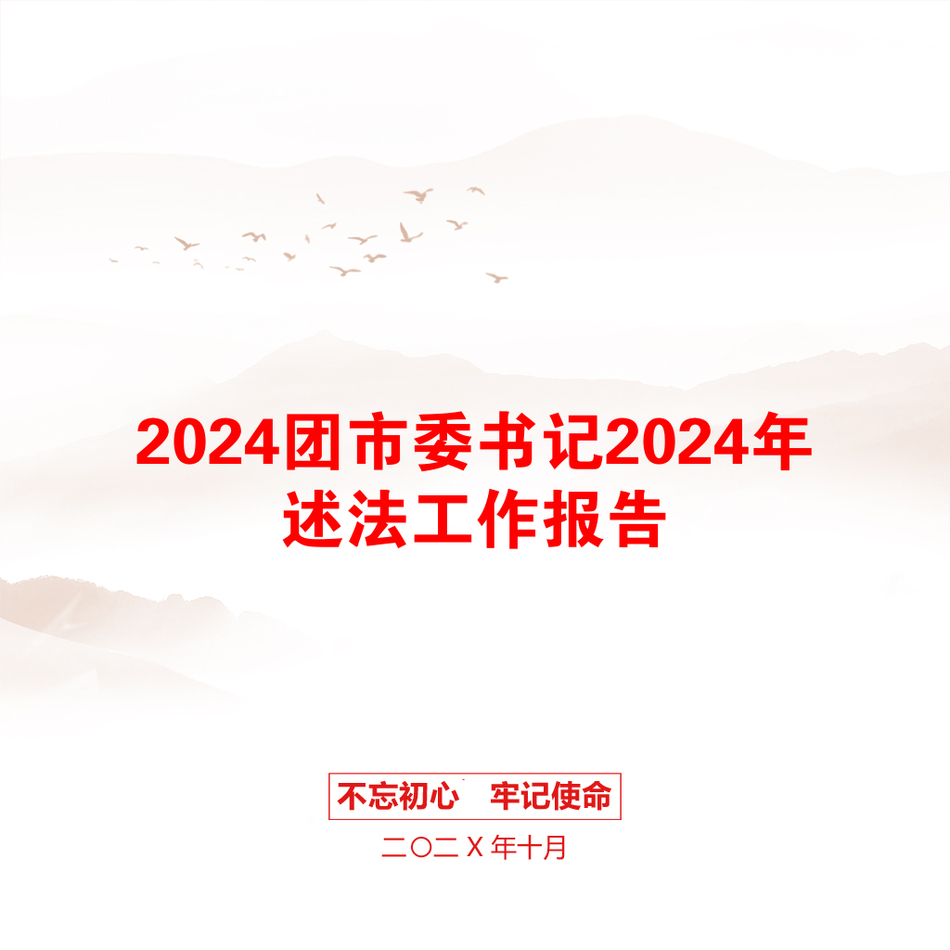 2024团市委书记2024年述法工作报告_第1页