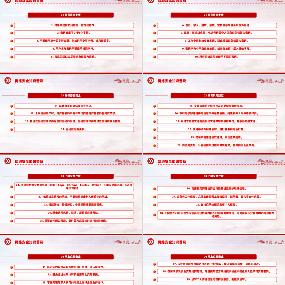 2024网络安全知识PPT课件_国家网络安全宣传周科普党课ppt模板