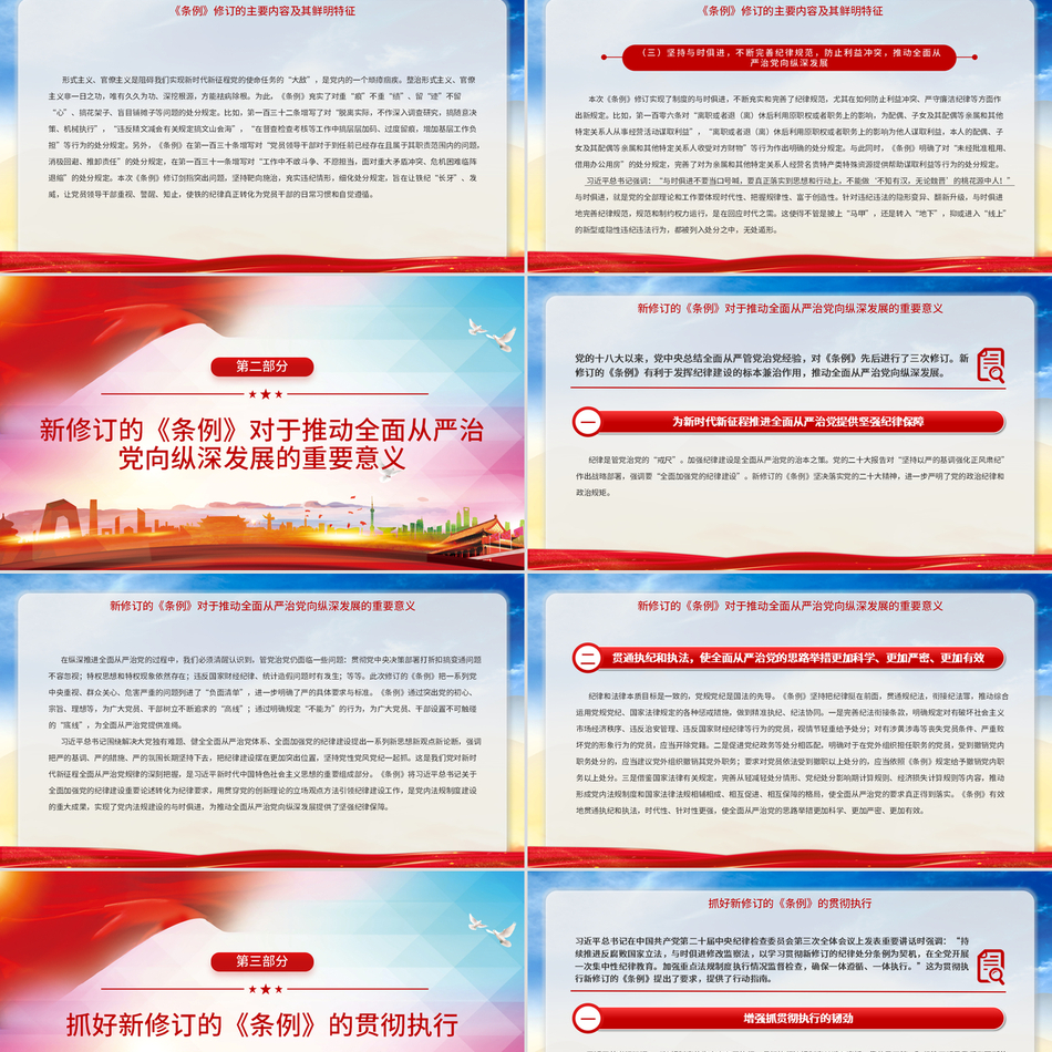 2024解读《中国共产党纪律处分条例》党纪学习党课PPT