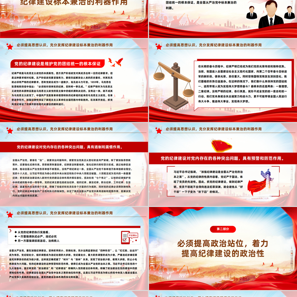 加强党纪律建设的经验启示党课课件