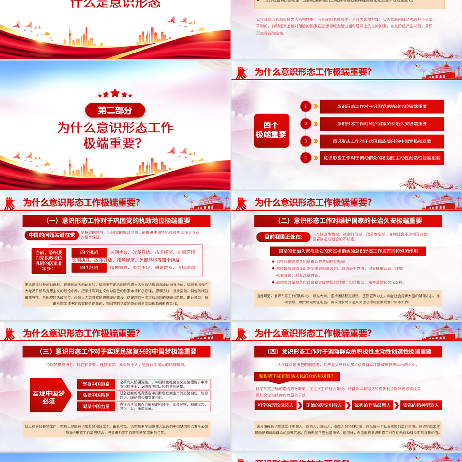 新时代意识形态工作与党史践行深度解读专题课件