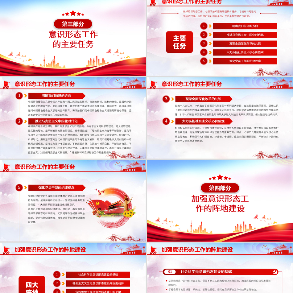 新时代意识形态工作与党史践行深度解读专题课件