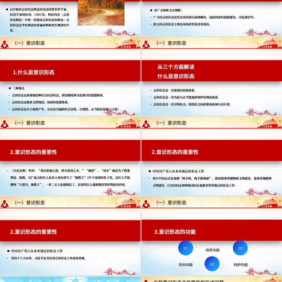 意识形态工作与思想防线筑牢深度解读党课课件