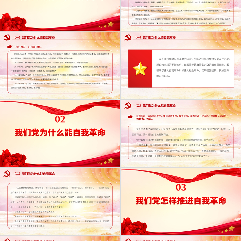 2024党的自我革命与全面从严治党精神深度解读党课PPT