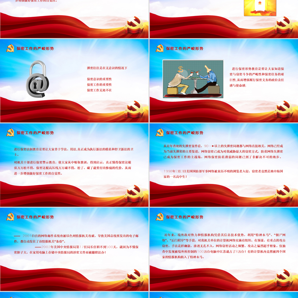 保密意识与保密知识强化专题深度解读党课课件