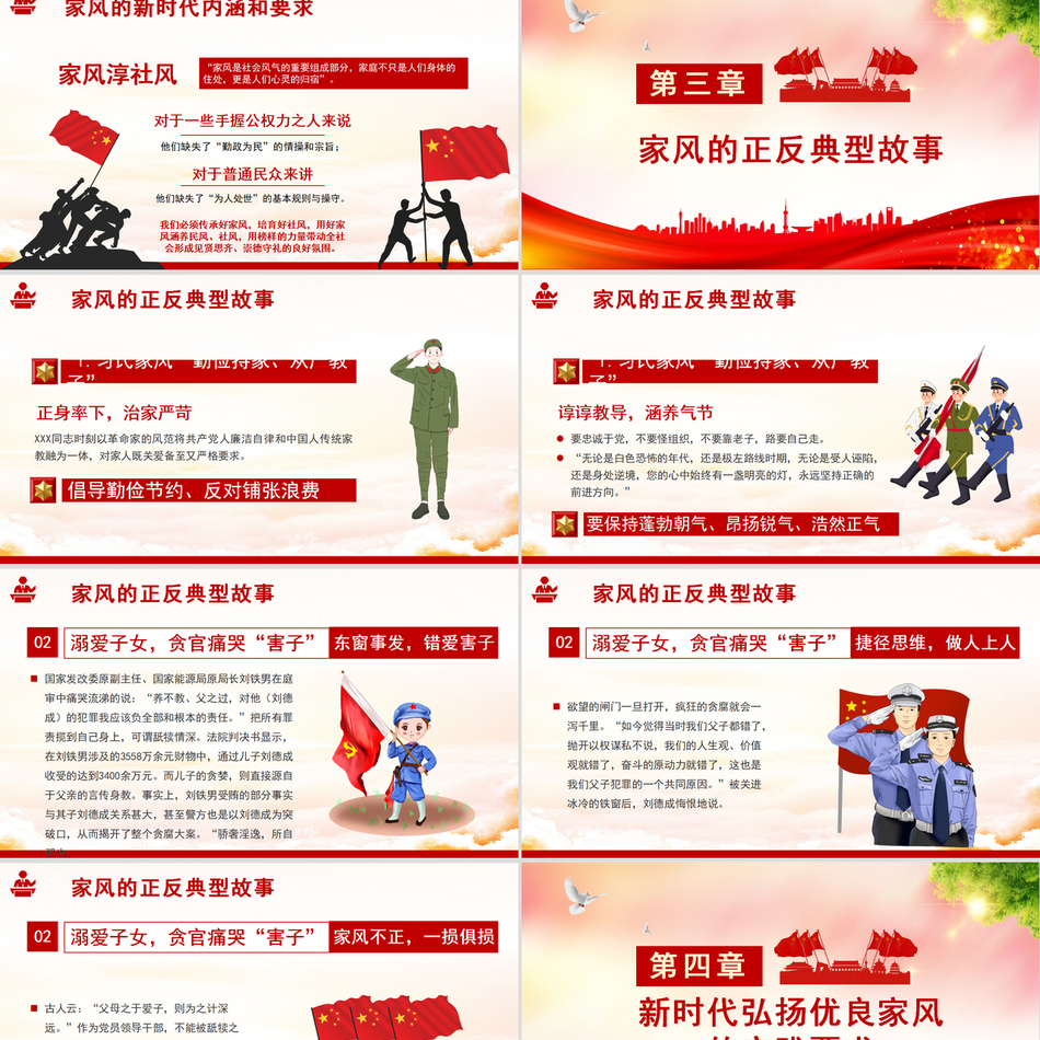 清廉家风与廉政建设深度解读党课课件