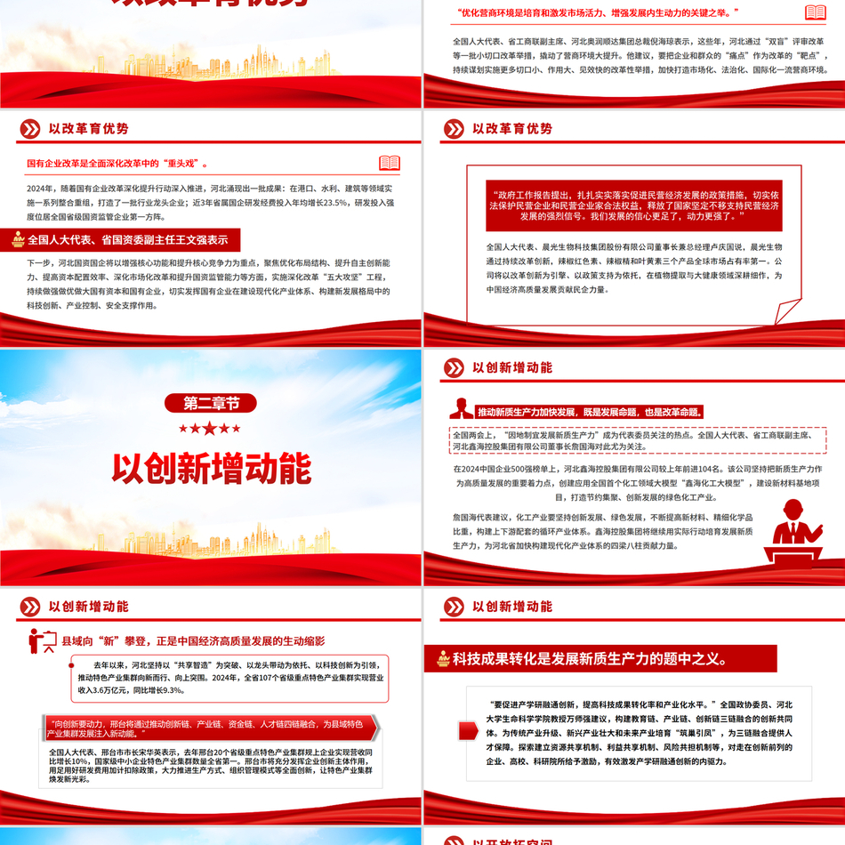 2025两会守正创新向改革要动力专题PPT课件