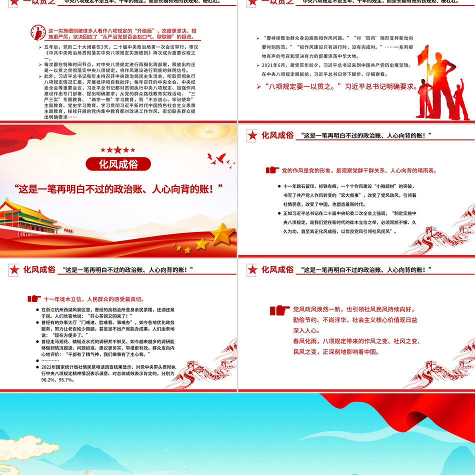 2025八项规定何以深刻改变中国PPT中央八项规定学习课件