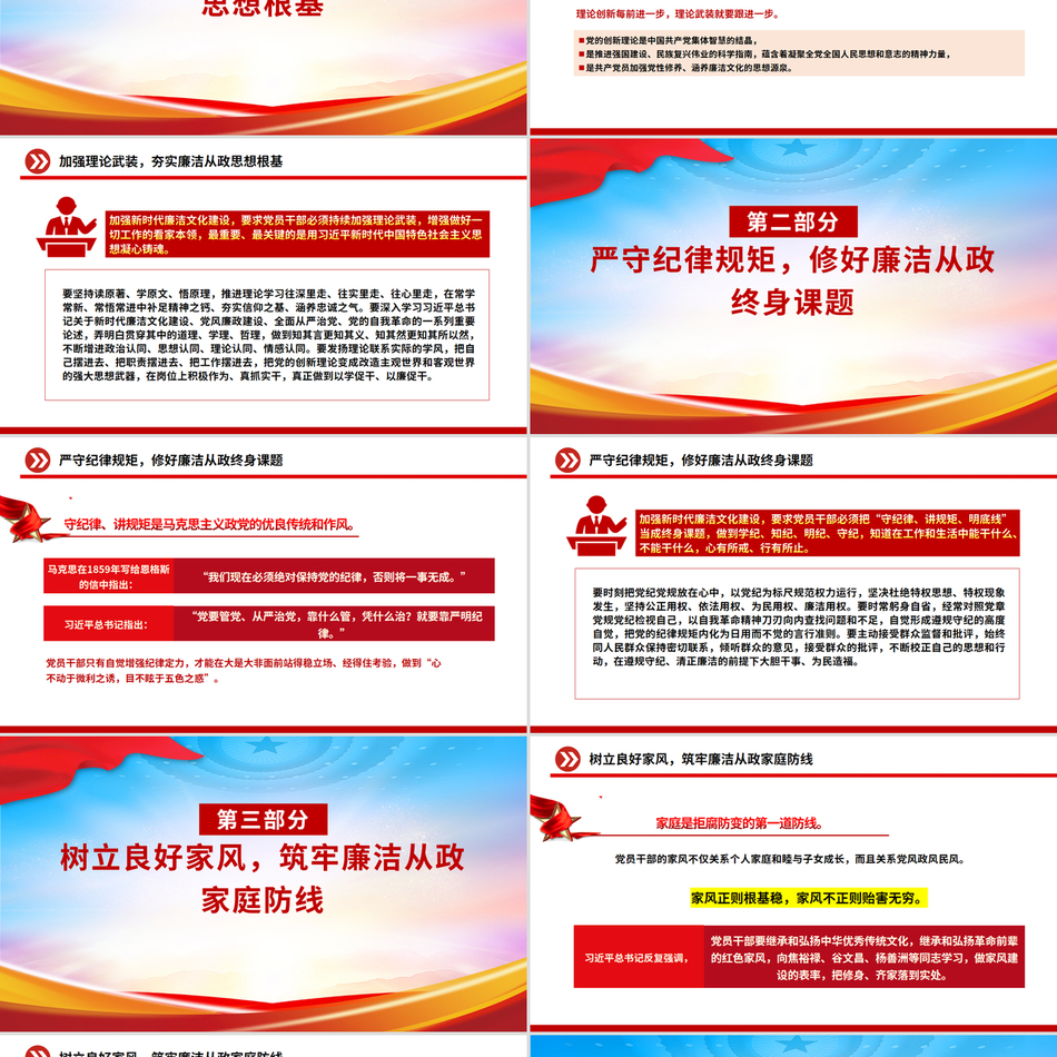 2025践行廉洁文化守住为政之本PPT二季度廉洁文化建设专题党课
