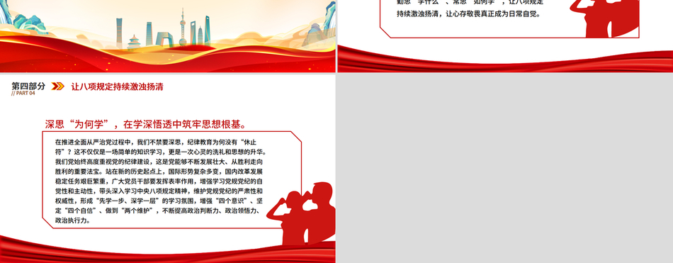 2025在全党开展深入贯彻中央八项规定精神学习教育PPT党课课件