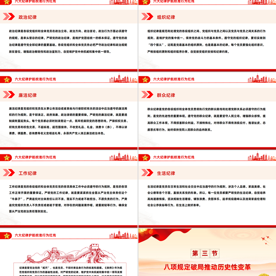 “六纪”“八规” 深度解析与作风建设全指南