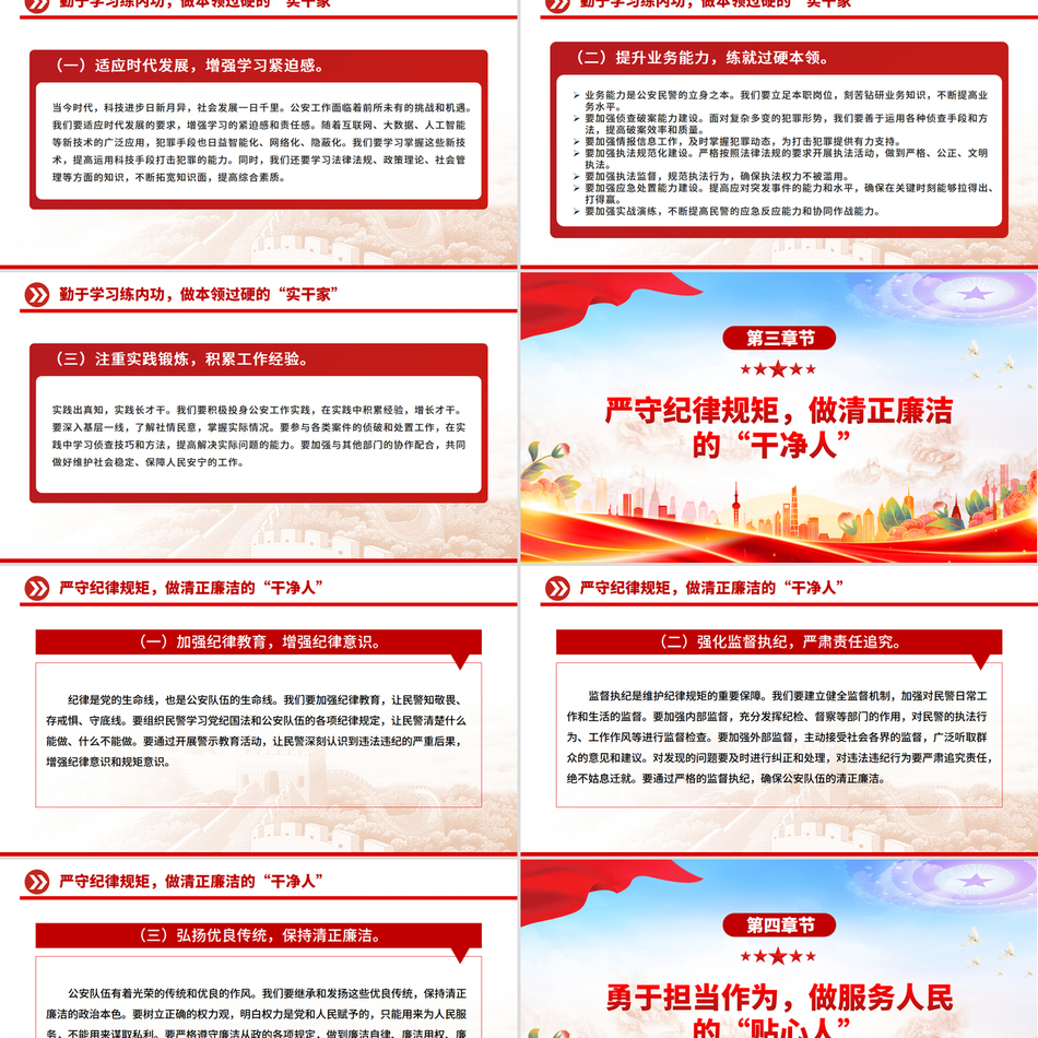 筑牢忠诚警魂勇担时代使命公安警察课件