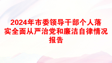 2025个人检查材料从严治党